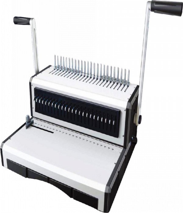 6.5mm Desktop Plastic Comb Binding Machine For 500 Sheets Document