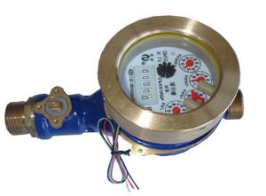 Quality Brass Ball Valve Potable Water Flow Meter 4 Channels For Cold Water Dry Dial wholesale