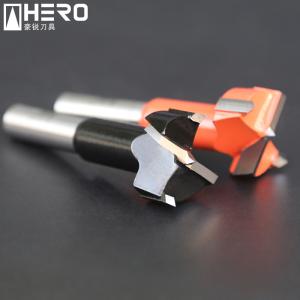 Quality 12mm-80mm Kitchen Hinge Cutter , Hinge Centering Drill Bit 10x30 Shank Size wholesale