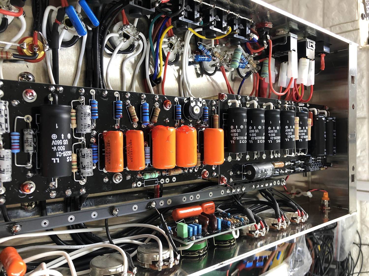 Custom Dumble Steel String Singer Clean Reverb Tone SSS20 ECC83S*5 EH 6V6*2, Handmade Grand Guitar Amp Head 20W 50W 100W Optional