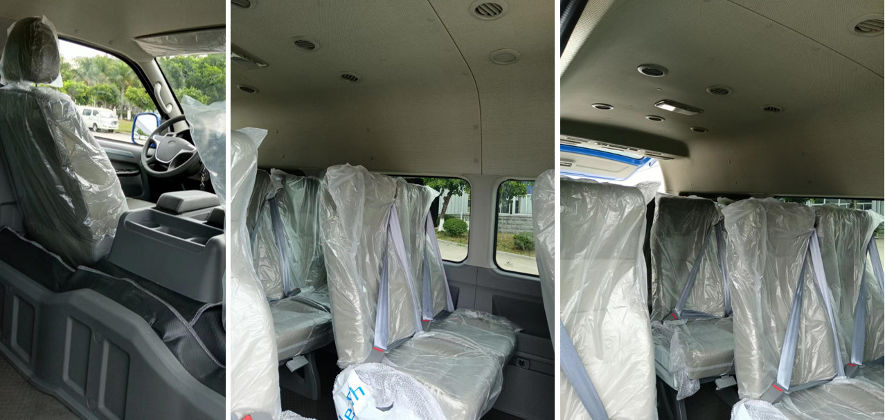 PPG High-End Anti-Corrosion Paint Electric Mini Bus High Roof New Haice Van