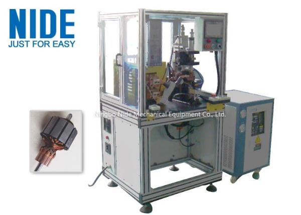 800kg Armature Coil Winding Machine For Motor Armature Rotor Commutator Hot