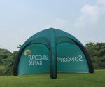 Zipper Tarpaulin Inflatable Advertising Tent 0.3mm TPU Structure Pvc Storage Bag