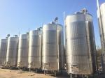 Single Wall 3mm Fruit Wine Fermentation Tank , Wine Fermenting Equipment