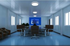 Quality Movable Prefab Container Homese For Villa , Office , Public Toilet wholesale