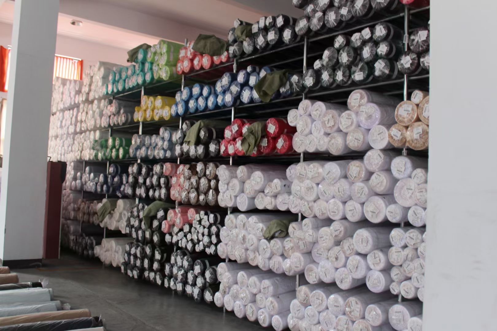 Polyester Microfiber Peach Skin Anti Bacterial Fabric For Beach Pants Summer Trousers