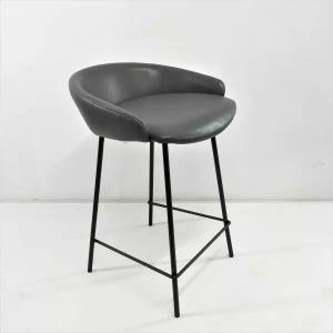 Quality Black Leather Velvet Bar Stool Chair Outdoor Commercial Furniture wholesale