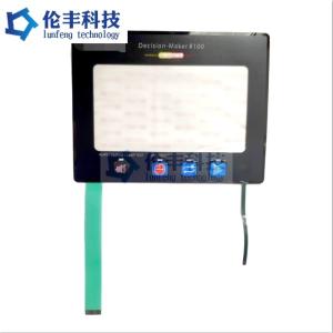 Quality SUS304 Membrane Graphic Overlay wholesale