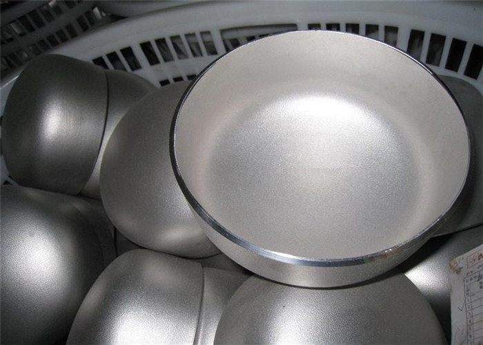 SCH30 SCH40 Stainless Steel Pipe Cap Sandblasting 4 Inch ANSI