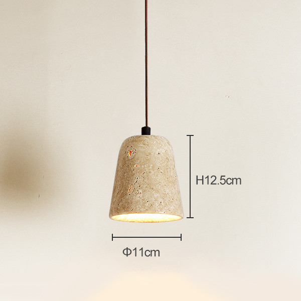 Wabi Sabi Pendant Light Janpanese Stone ceramic pendant light(WH-AP-574)