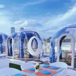Flame Retardant Glamping Bubble Tent Individual Bubble Tent For Leisure