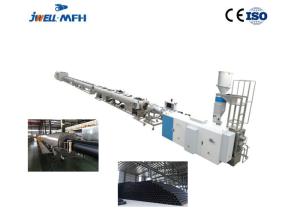 Quality 55kw Single Screw PE PP ABS PET PER PS Pipe Extrusion Machine wholesale