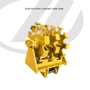 Quality Total Height 1180 Mm Excavator Compaction Wheel For 12 Ton Excavator Long Lifespan wholesale