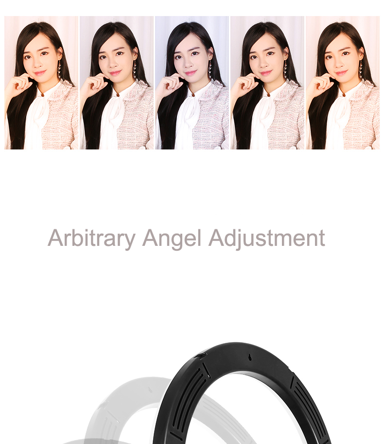 1.8 kg Soft LED Circle Ring Light with PORTABLE Convenience Elevate Your Live Show