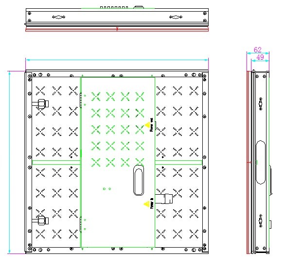 P4mm Indoor full color Led Screen With 140 Degree Viewing Angle for convention center