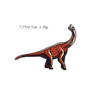 Quality Good quality embroidery patch dinosaur patch for garment or bags wholesale