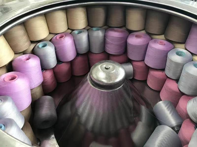 Polyester Sewing Thread for Machine Embroidery Supplies and 100% Spun Polyester Yarn