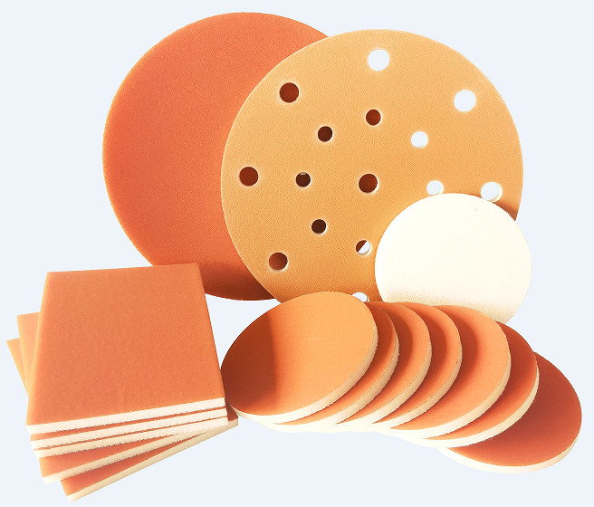 Aluminum Oxide Wet Abrasive Sponge Pads Car Paint Removal Electronic Appliance