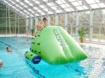 6m Inflatable floating iceberg, water climbing hill, inflatable water sport toys