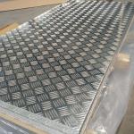 3003 1mm Embossed Aluminum Sheet Plate Diamond Tread 500mm