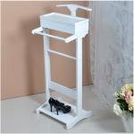 MDF Wooden Dressing Valet Stand For Coats Organizer