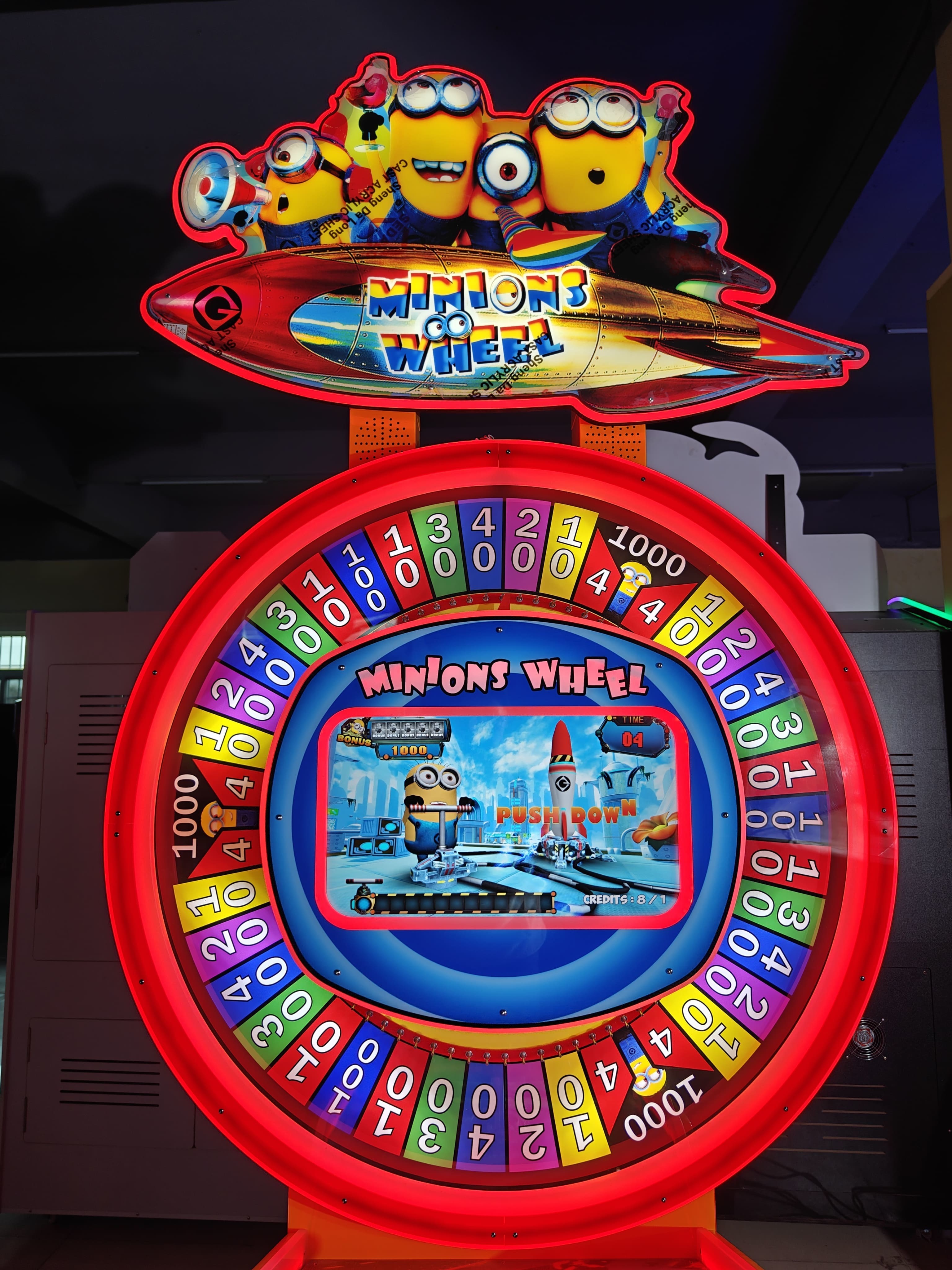 Coin Operated Screen Game Machine Arcade Video Game Machine