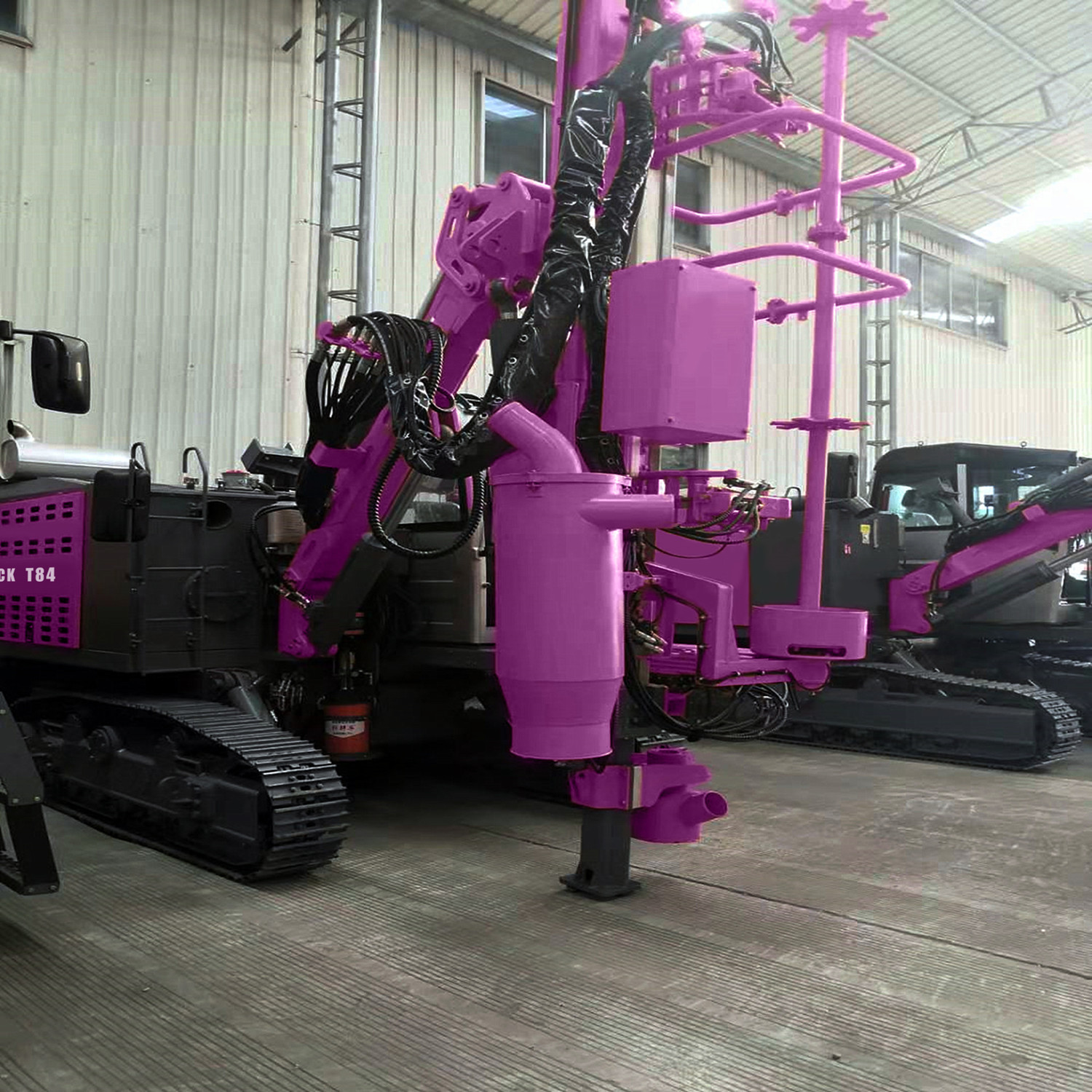 Top Hammer DTH Drill Rig Crawler Hydraulic Mining Borehole Drilling Machine