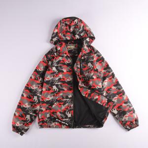 Quality 100% Polyester Junior Kids Print Jacket 4 Colors Optional wholesale