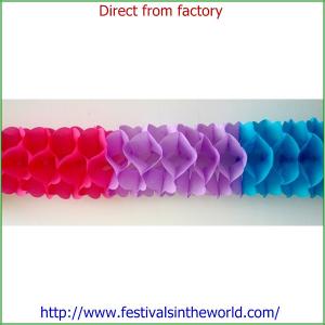 Quality advertising product ,party garland wholesale