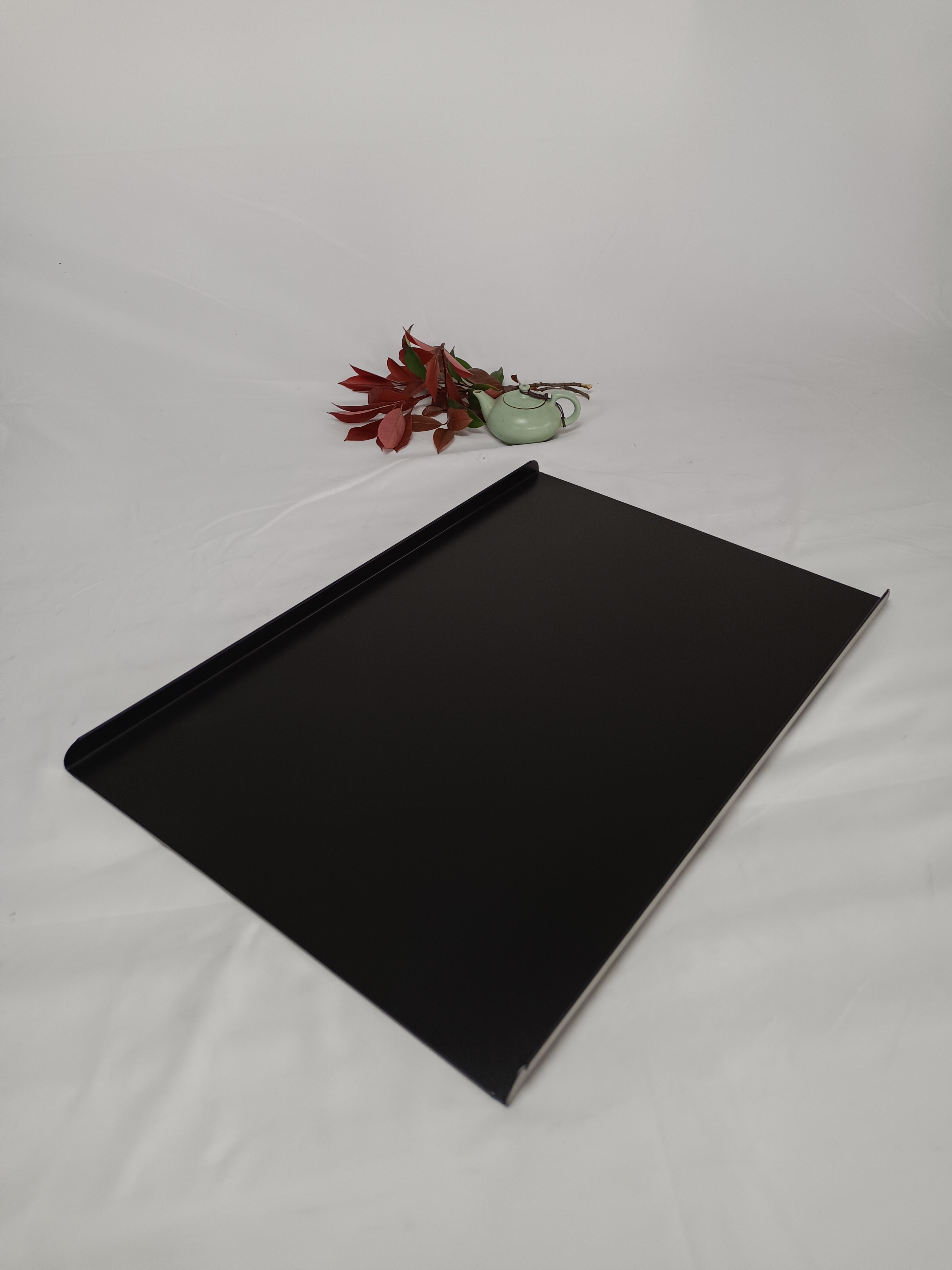 U Shape Flat 1.5mm 600x400x20mm Aluminized Steel Bakeware
