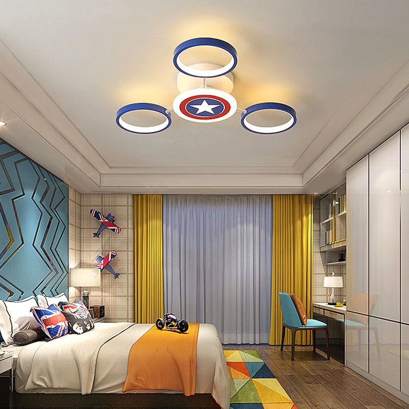 Kids bedroom decor led lights for room indoor chandelier lighting baby boy ceiling lamp（WH-MA-181）