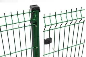 Quality 3mm-6mm Curved Welded Wire Fence Triangle Bending Fence Panels wholesale