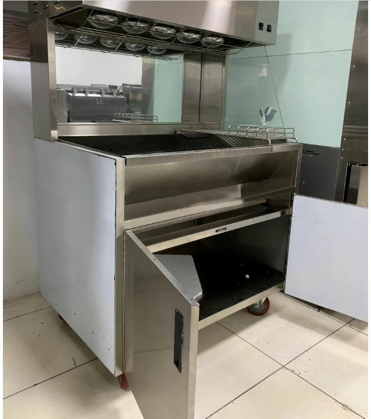 60cm Width French Fries Chips Display Warmer 304SUS Material