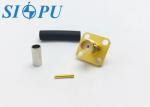 SMA Female RF Coax Connectors Flange Mounted for Rg 316/U Cable