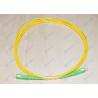 Buy cheap SC APC Patch Cord Singlemode Fiber Optic Patch Cable LSZH Cable from wholesalers
