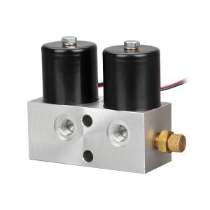 Quality High Pressure Air Flow Control Valve DC12V / DC24V Secondary Shunt Double Coils wholesale