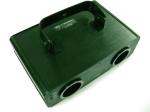 Green laser beam stage light