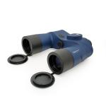 Blue Military Telescope , 10x50 Military Binoculars With Rangefinder Compass
