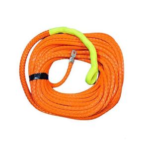 Quality Utv Offroad UHMWPE Fiber Rope 10mm X 30m High Performance Orange wholesale