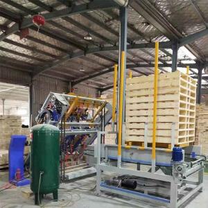 Quality American 48*42&quot; Stringer Wooden Pallets Nailer Machine wholesale