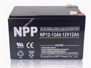 Quality NP12-12 12V 12Ah Vrla Battery Rechargeable Sealed Lead Acid Battery wholesale