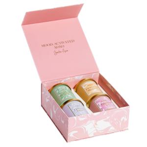 Quality CMYK Scented Candle Cosmetic Gift Box Packaging Spot UV wholesale
