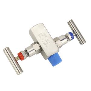 Quality 316SS Pressure Transmitter Manifold 6000 PSIG 2 Way wholesale