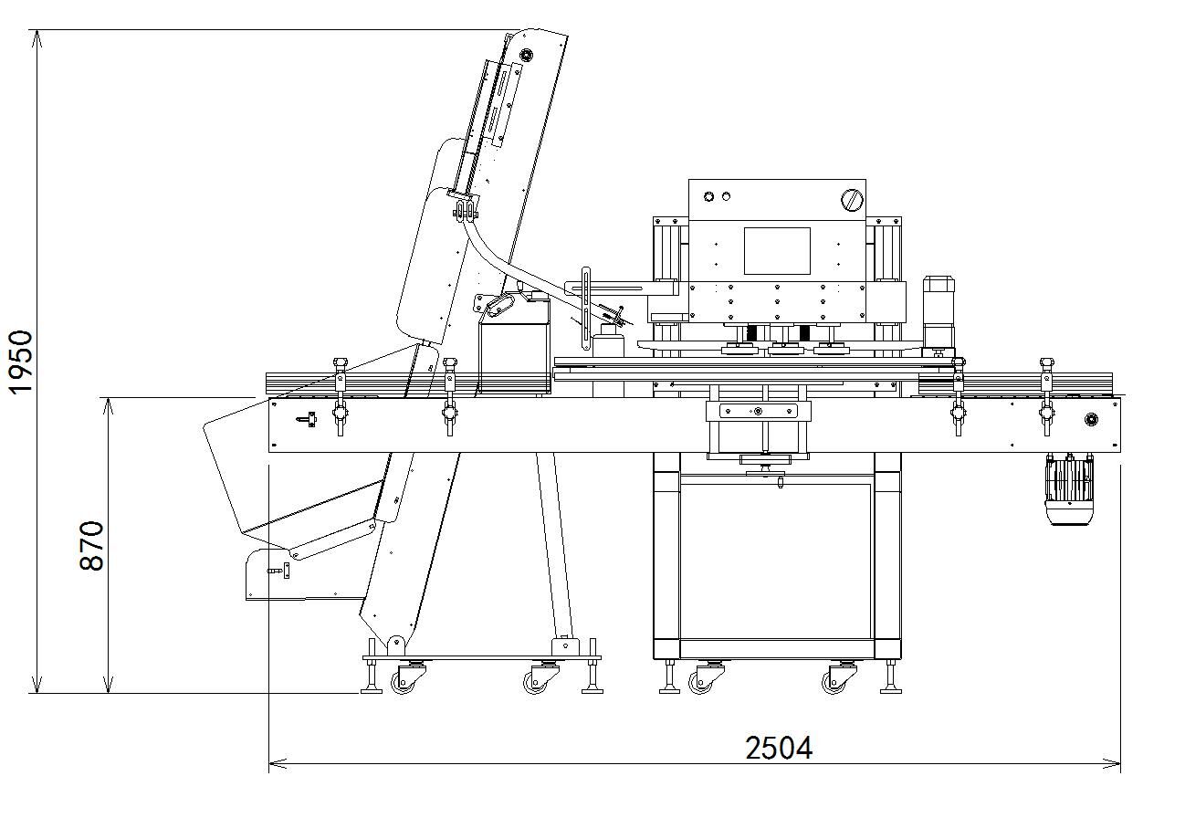 YIMU CM300 Industrial Machinery to Close Glass Bottle Jar with Aluminum Cap Vacuum Twist off Capping Machine