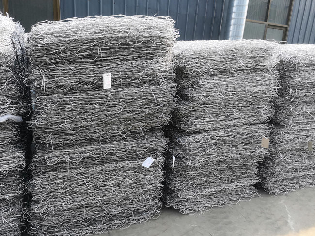Normal Size Stone Retaining Wall Galvanized Gabion Box 2m X 1m X 1m For Sea Wall Contruction