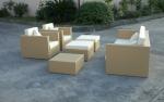 6pcs cheap garden rattan sofa