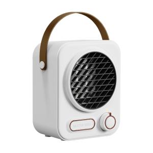 Quality Classic Portable Mini Heater Fan White Small Space Fan Heater wholesale