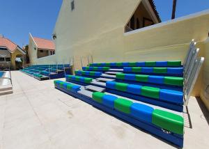 Quality Echo Polymer Polyethylene Retractable Bench Seating wholesale