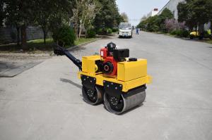 Quality 380mm Single Drum Vibratory Road Roller For Groove Backfilling wholesale