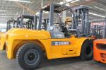 Lift Truck 10 Tons Forklift Diesel for Heavy Load Construction Lift Height 3000